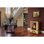 Kachlová kamna ABX Bavaria exklusive kachlový sokl, Naturbraun